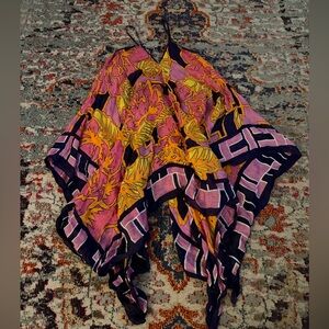 Theodora & callum Andes Scarf Dress cover up one size perfect condition